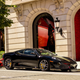 The 430 Scuderia was hilariously invisible amongst the other royalty parked around it